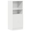 vidaXL Kitchen Cabinet White 57x41.5x131.5 cm Engineered Wood