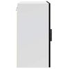 vidaXL Kitchen Wall Cabinet&nbsp;Porto Black Engineered Wood