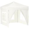 vidaXL Party Tent | Cream | 210D oxford fabric | Regular size for a party tent