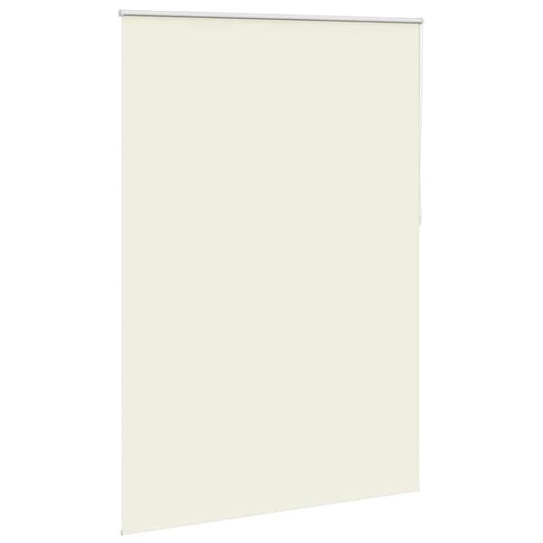 vidaXL Roller blind blackout 164.4x230 cm Fabric Width 160 cm off white