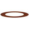 vidaXL suitable for Flat Tree Ring Brown &Oslash;60 / 90 cm Weathering Steel