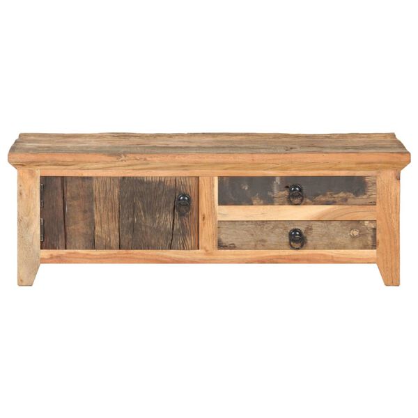 vidaXL Coffee Table 90x50x31 cm Solid Reclaimed Wood