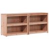 vidaXL Outdoor Kitchen Cabinet MEPPEL 2 pcs Natural Douglas