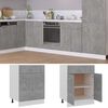 vidaXL Drawer Bottom Cabinet Concrete Grey 60x46x81.5 cm Engineered Wood