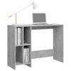 vidaXL Notebook Desk Concrete Grey 102.5x35x75 cm Engineered Wood