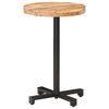 vidaXL Bistro Table Round &Oslash;50x75 cm Rough Mango Wood