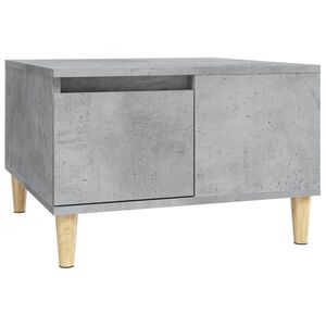 vidaXL Coffee Table Concrete Grey 55x55x36.5 cm Engineered Wood