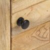 vidaXL Bedside Cabinet 40x30x50 cm Solid Mango Wood