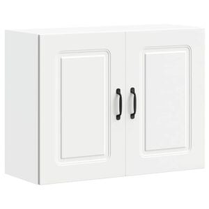 vidaXL Kitchen Wall Cabinet Kalmar White Engineered Wood