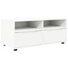 vidaXL TV Cabinet 100 x 48 x 43 cm White Engineered Wood