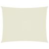 vidaXL Sunshade Sail Oxford Fabric Rectangular 4x5 m Cream