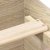 vidaXL Bed Frame without Mattress Sonoma Oak 90x190 cm Single Engineered Wood