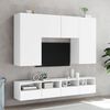 vidaXL TV Wall Cabinets 2 pcs White 100x30x30 cm Engineered Wood