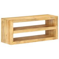 vidaXL TV Cabinet 107x35x45 cm Solid Mango Wood