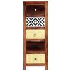vidaXL Side Cabinet 40x30x110 cm Solid Acacia Wood