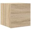 vidaXL Wall Mounted TV Cabinet Sonoma Oak 30.5x30x30 cm