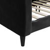 vidaXL Day Bed without Mattress Black 90x190 cm Velvet