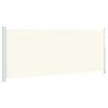 vidaXL Patio Retractable Side Awning 200x500 cm Cream