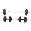 vidaXL Barbell and Dumbbell Set 30 kg