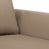 vidaXL Sofa Chair Cappuccino 60 cm Faux Leather