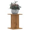 vidaXL Plant Stands 2 pcs Artisian Oak 30x30x40 cm Engineered Wood