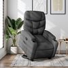 vidaXL Stand up Recliner Chair Dark Grey Fabric