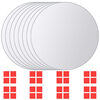 vidaXL Wall Mirror | Set of 8 | Transparent | Glass | Medium | Durable