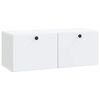 vidaXL Wall-Mounted TV Cabinet 78.5 x 31 x 30 cm White Engineered Wood
