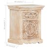 vidaXL Bedside Cabinet 40x30x50 cm Solid Mango Wood
