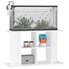 vidaXL Aquarium Stand White 100x40x60 cm Engineered Wood