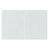 vidaXL Party Tent Sidewall 2 pcs with Zipper PE White