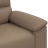 vidaXL Sofa Chair&nbsp;Cappuccino 100x81x84 cm Faux Leather