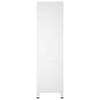 vidaXL Industrial Wardrobe White 90x50x180 cm Metal