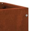 vidaXL Corner Planter Rusty 45 x 45 x 50 cm Weathering steel