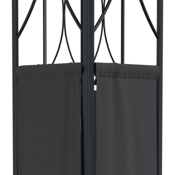 vidaXL Gazebo with Roof Anthracite 300x300x270 cm Steel