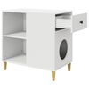 vidaXL Cat House White 72 x 42.5 x 70 cm Engineered Wood