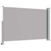 vidaXL Patio Retractable Side Awning 160 x 300 cm Grey