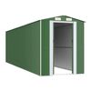 vidaXL Garden Shed Green 192x689x223 cm Galvanised Steel