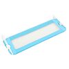 vidaXL Toddler Safety Bed Rail Blue 120x42 cm Polyester