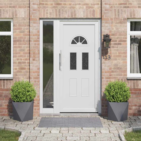 vidaXL Planter 2 pcs Anthracite 40 x 40 x 40 cm Steel