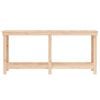 vidaXL Work Bench 180x50x80 cm Solid Wood Pine