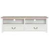 vidaXL TV Cabinet White 120x30x40 cm Wood