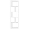 vidaXL Book Cabinet/Room Divider White 45x24x159 cm Engineered Wood