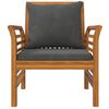vidaXL 5 Piece Garden Lounge Set with Cushions Solid Wood Acacia