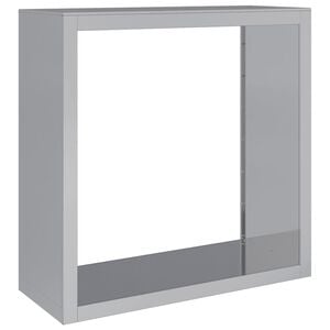 vidaXL Firewood Rack 100x40x100 cm Galvanised Steel