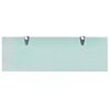 vidaXL Floating Shelves 2 pcs Glass 60x20 cm 8 mm