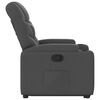 vidaXL Stand up Recliner Chair Dark Grey Fabric