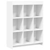vidaXL Bookcase White 87.5 x 30 x 111 cm Engineered Wood