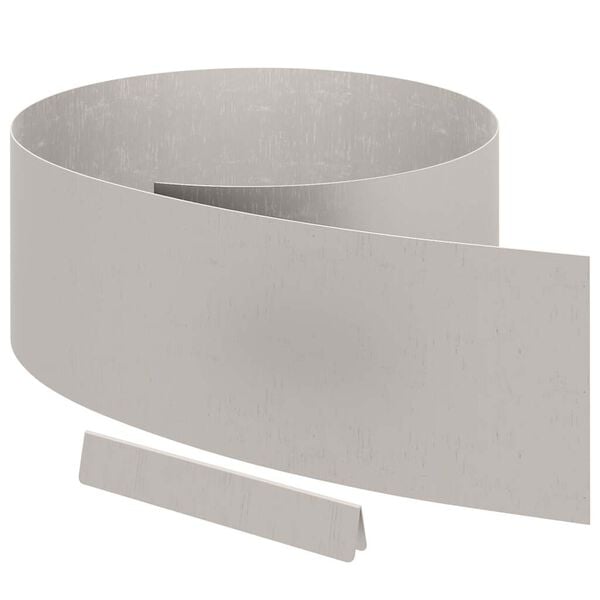 vidaXL Lawn Edging Rusty 450 x 0.05 x 25 cm Weathering Steel