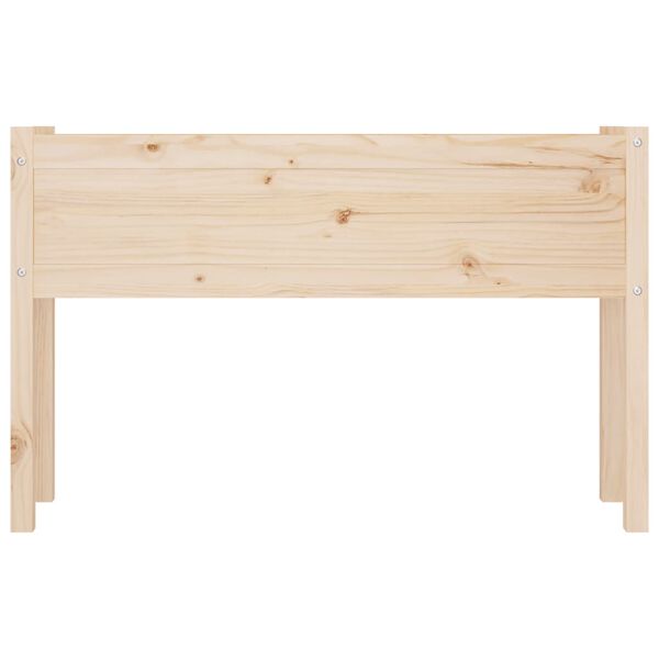 vidaXL Garden Planter 110x31x70 cm Solid Pinewood